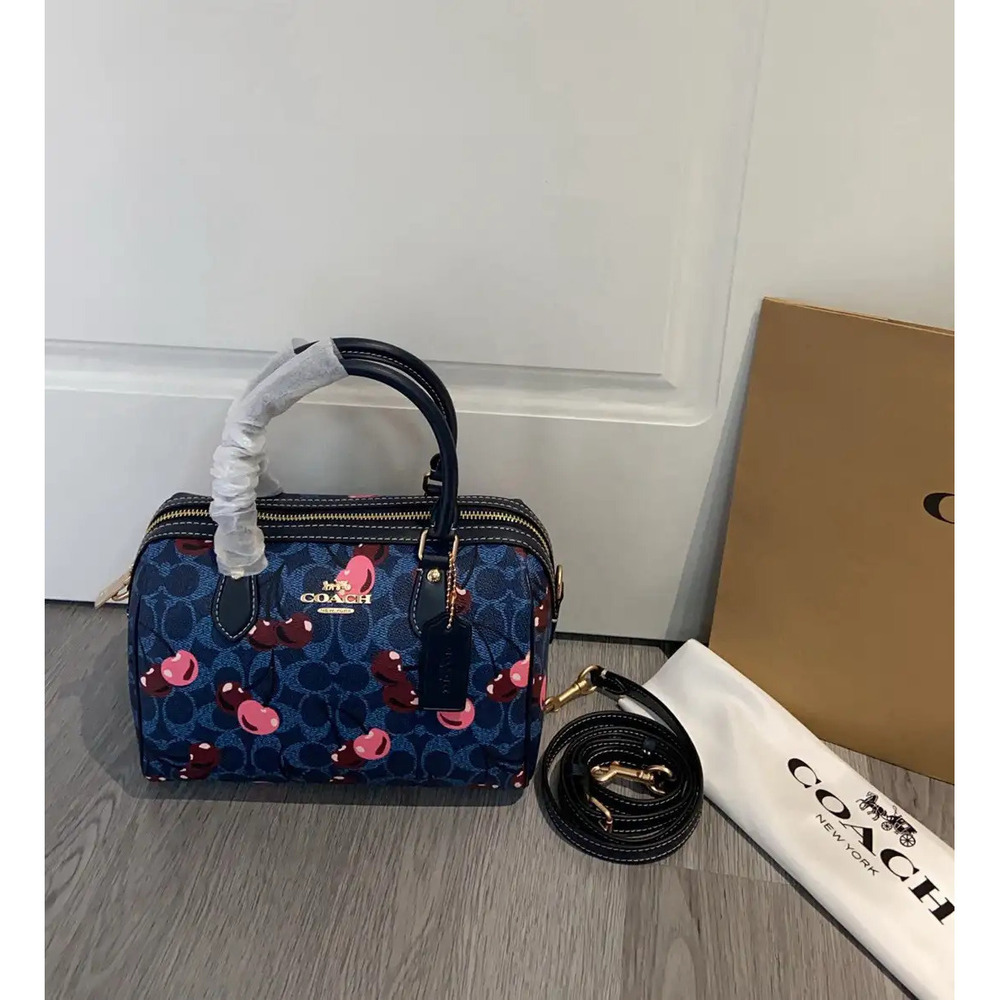 Coach Boston Pillow Bag - Picture 1 of 7